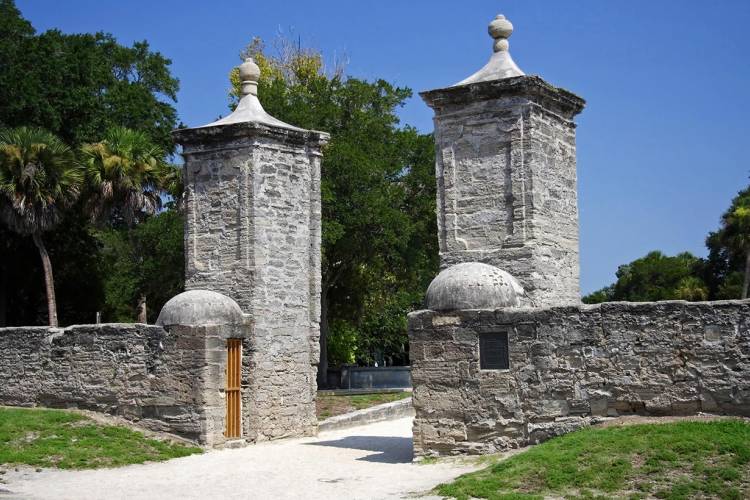 The Old City Gates in St. Augustine